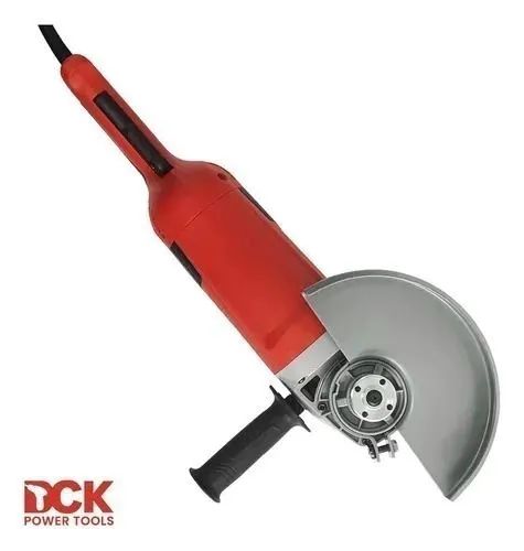 Esmerilhadeira Lixadeira Angular Manual 2600w 7 polegadas 18mm Marca- DCK - Foto 3