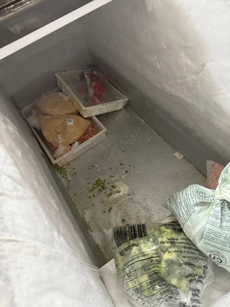 Freezer seminova