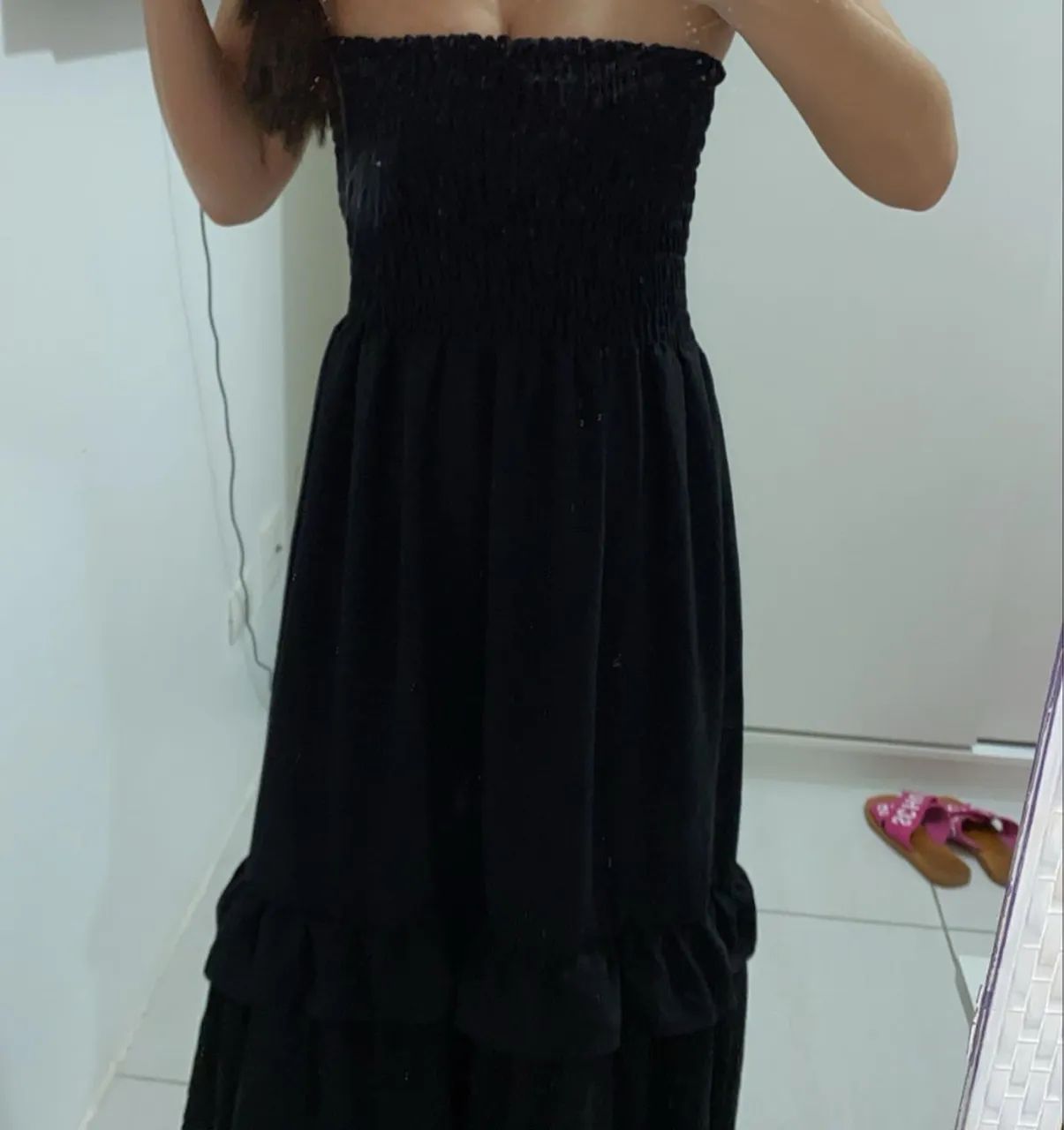 Vestido longo preto - Foto 2