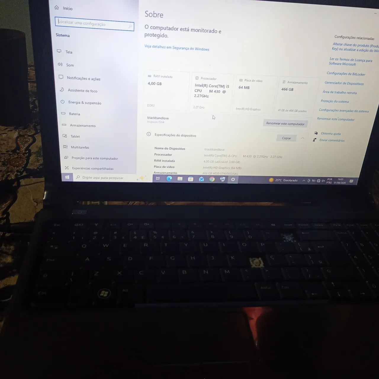 Vendo um notebook tá Dell i5 - Foto 2