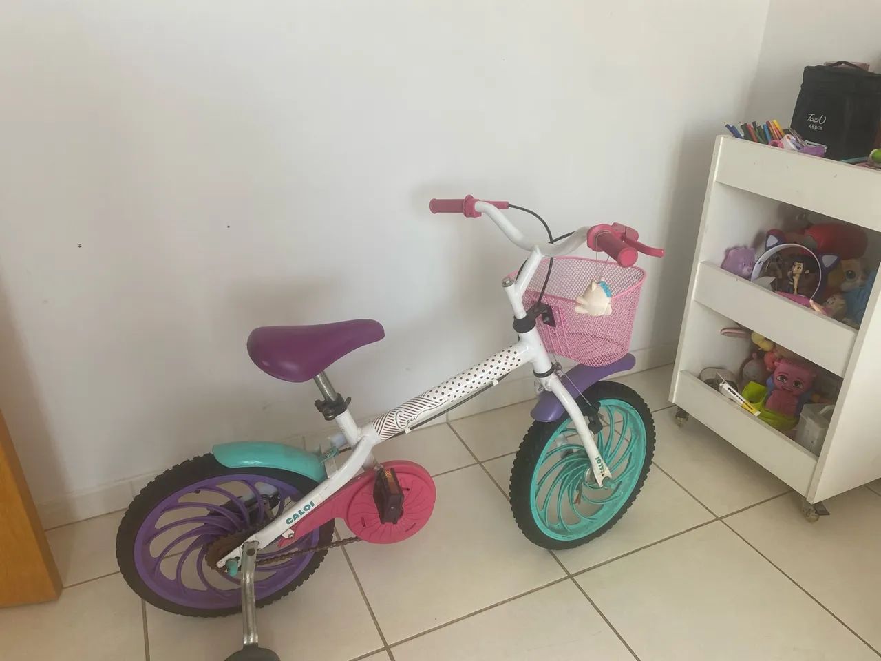 Bicicleta infantil menina 