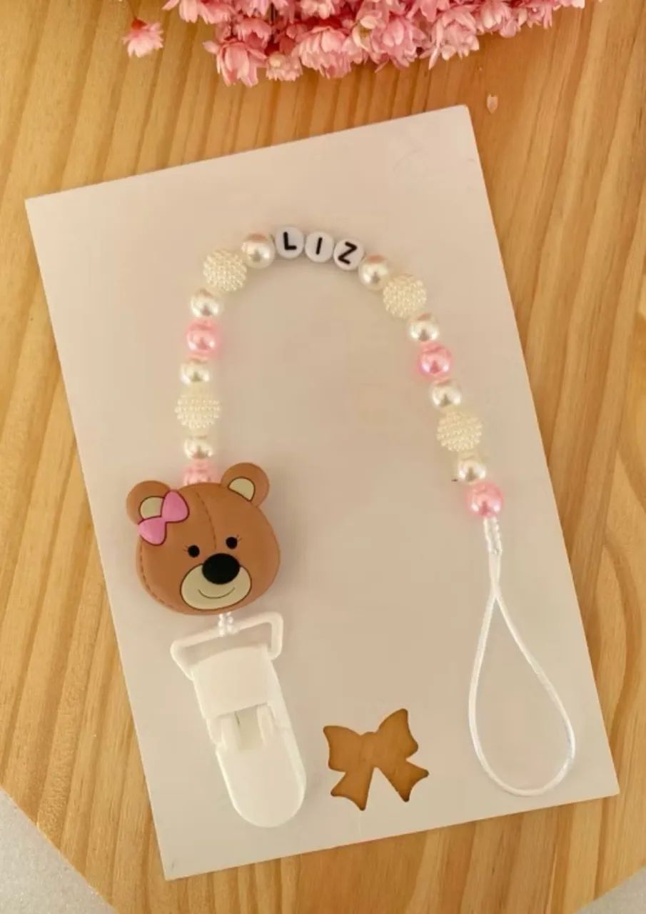 PRENDEDOR DE CHUPETA PERSONALIZADO  - Foto 3