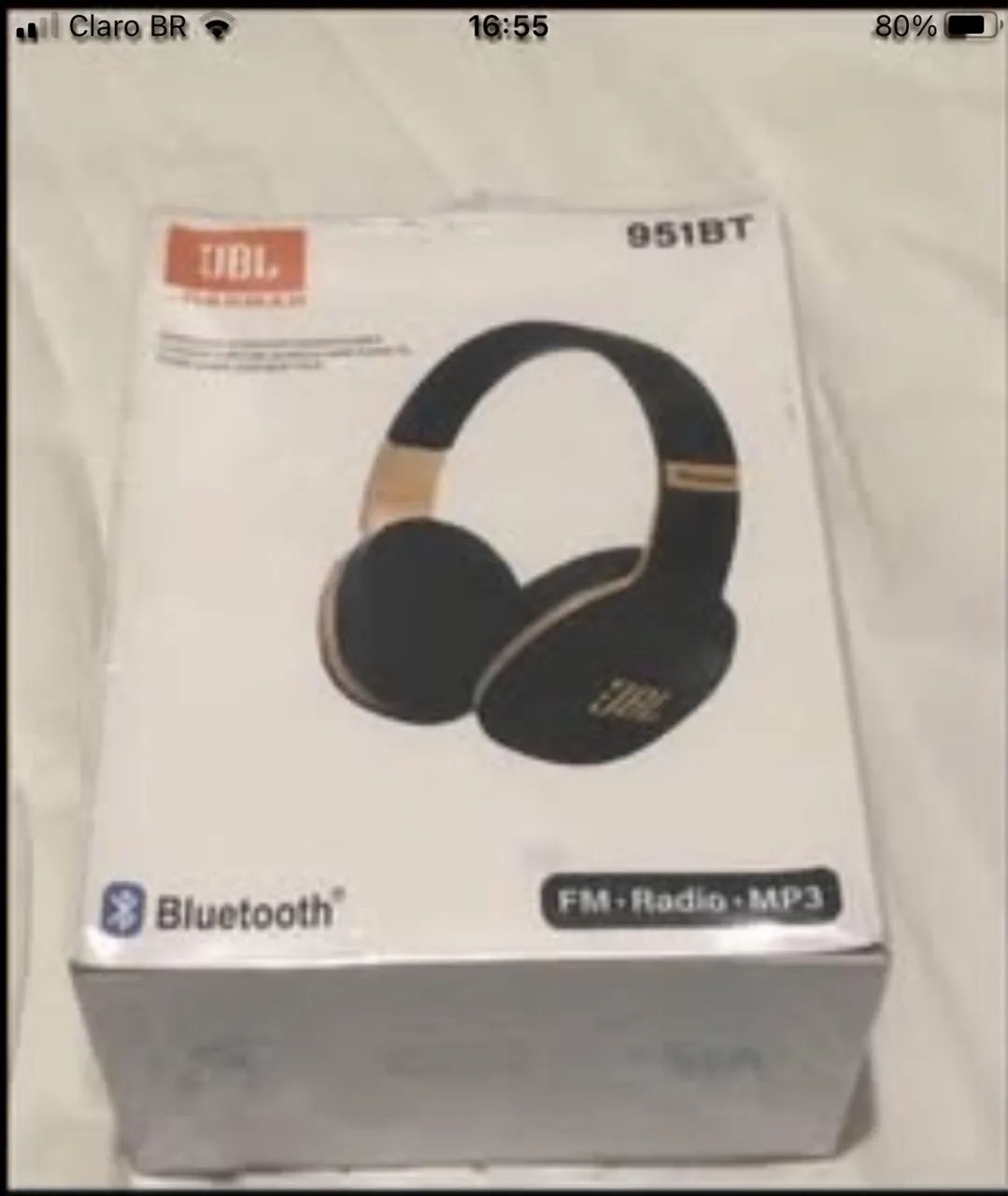 Fone de ouvido Wireless Over - EAR HeadPhones Bluetooth 