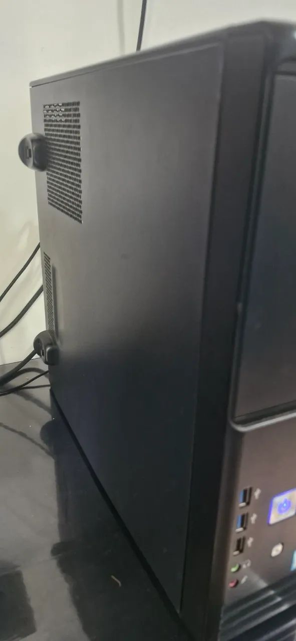 Computador i3-7100, 4giga RAM, HD 500 + monitor AOC 16 polegadas. - Foto 4
