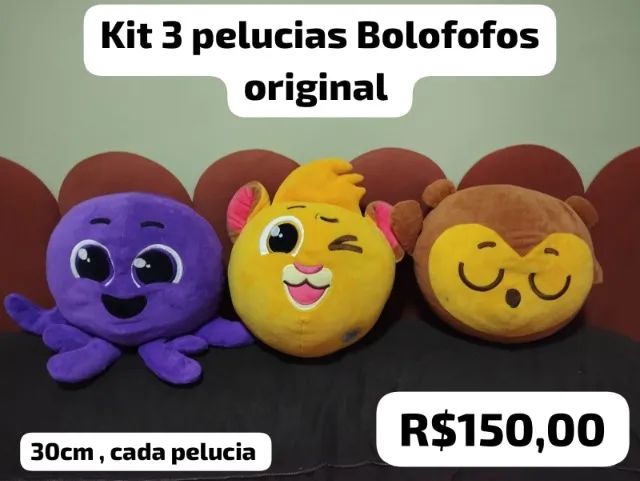 kit pelucia bolofofos
