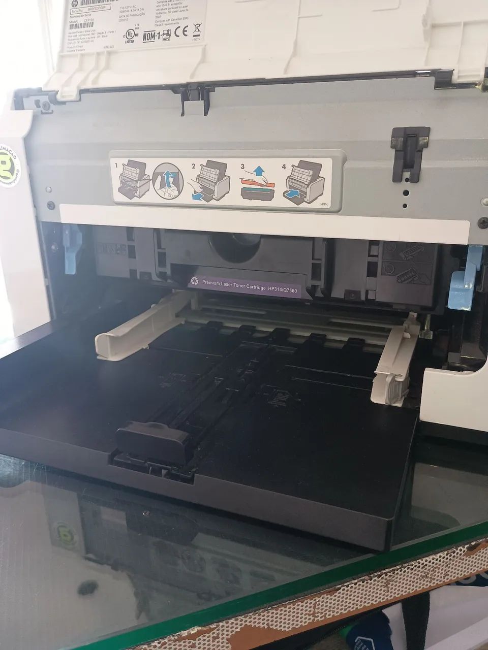 IMPRESSIRA HP LaserJet CO1025 Color - Foto 4