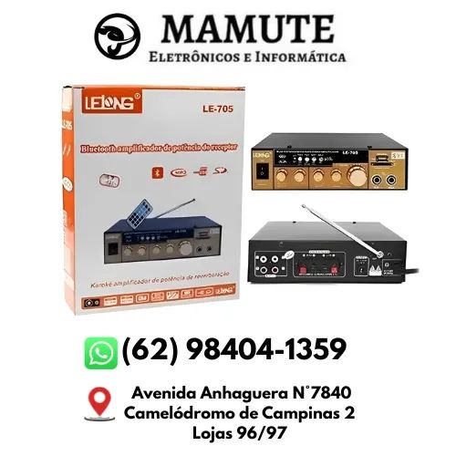 Mini Modulo Amplificador de Som Bluetooth USB 2 Canais