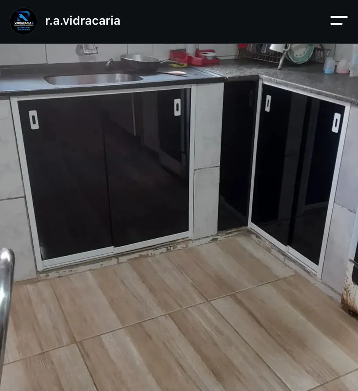 Vidraçaria e esquadrias em alumínio 