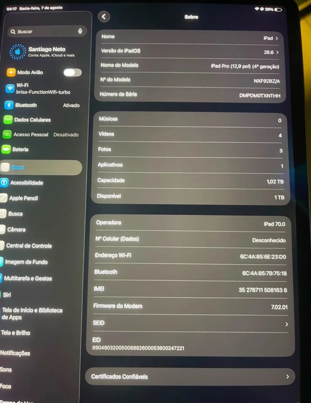 IPAD PRO 1T 12,9P - Foto 3