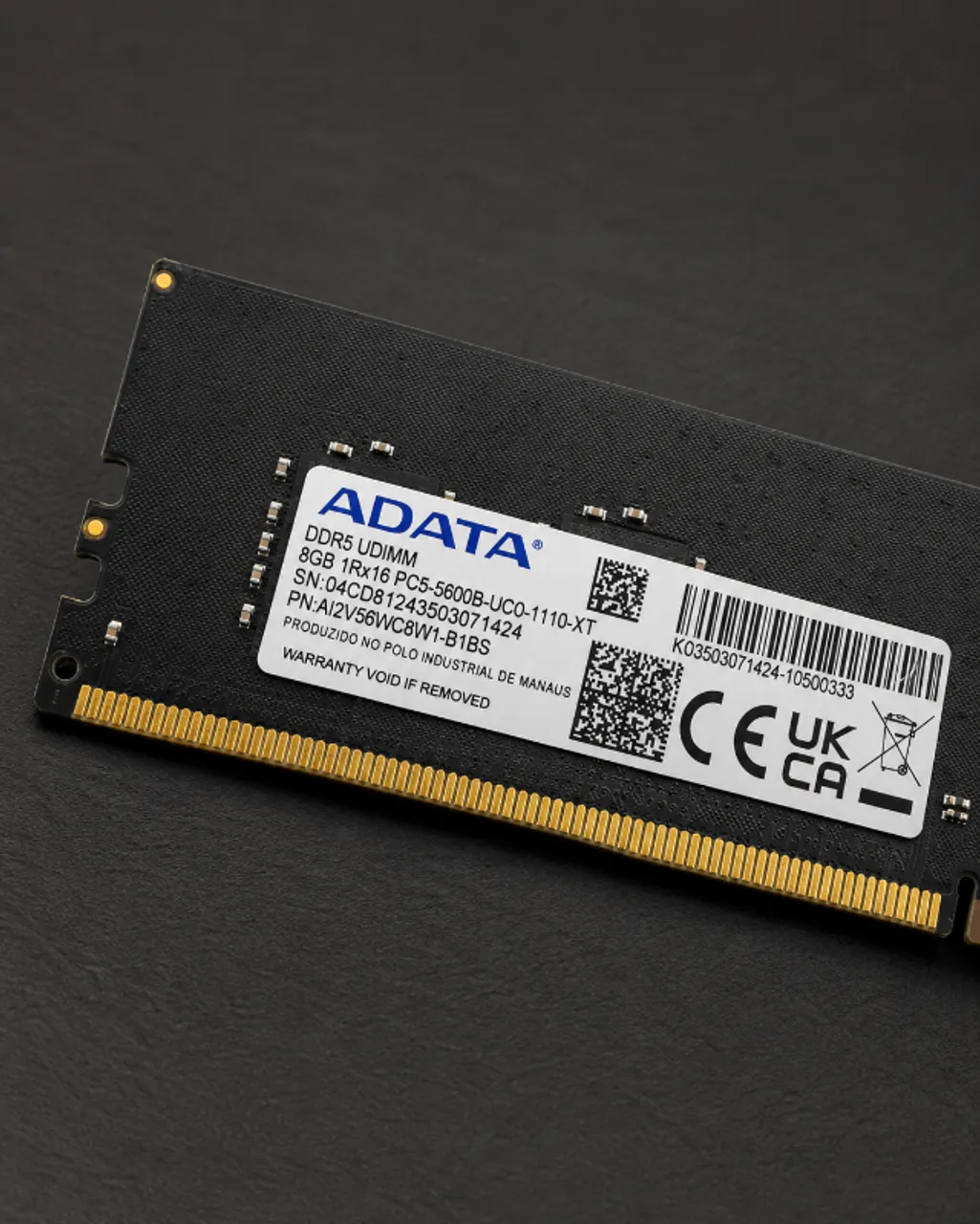MSI ADATA DDR5 32GB (16GBx2) メモリー 中古動作品 Memória RAM ADATA 2x16 32GB 5600MHz DDR5 Samsung B-DIE - Memória