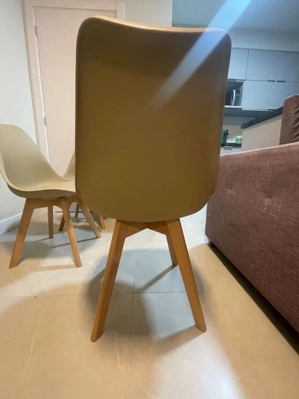 Kit 4 cadeiras Leda  - Foto 3
