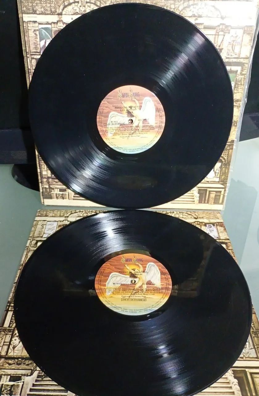 LP LED ZEPPELIN Physical Graffiti 1977 Duplo Vinil - Foto 3