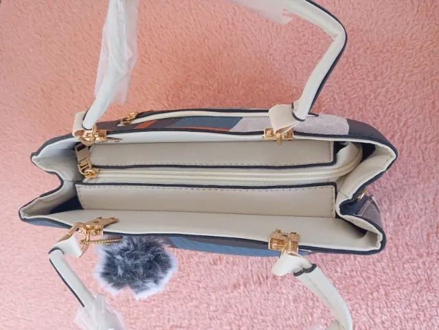 Bolsa Feminina Xadrez Kuoy - Foto 5