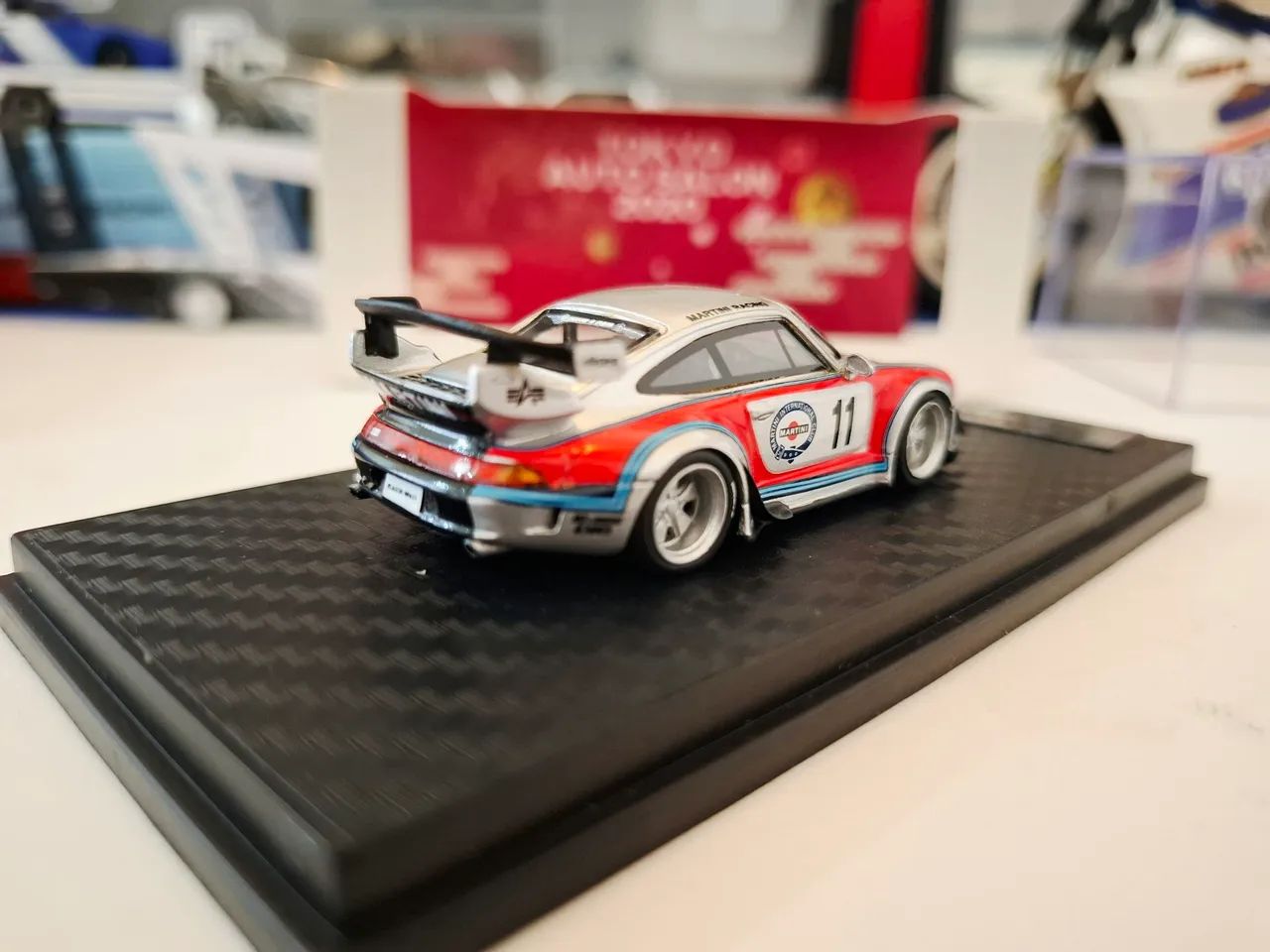 Miniatura Porsche RWB Martini Racing 1:64-TOP!!! - Foto 3