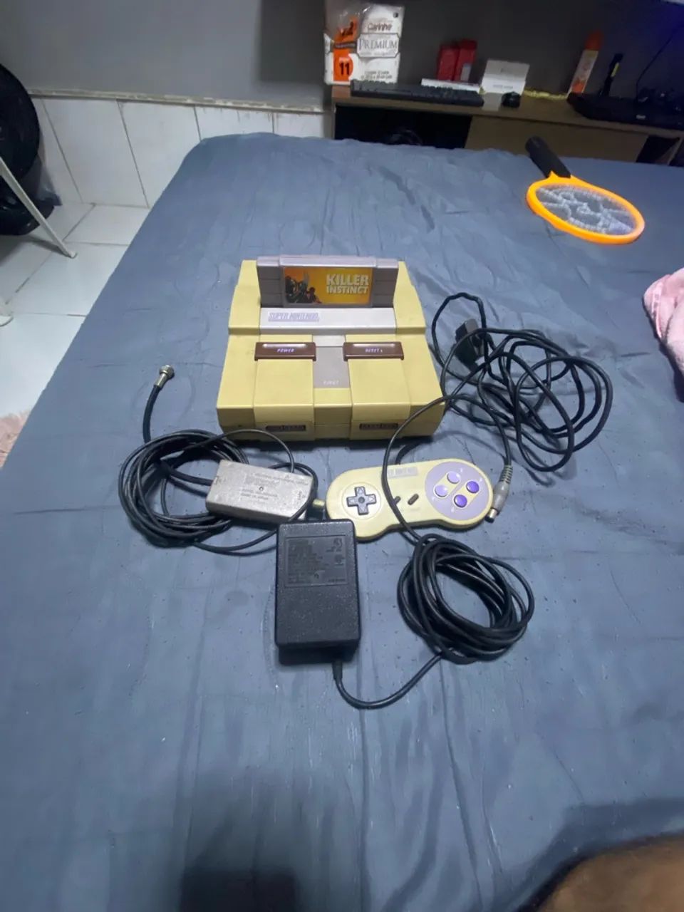 Super Nintendo funcionando tudo perfeitamente 