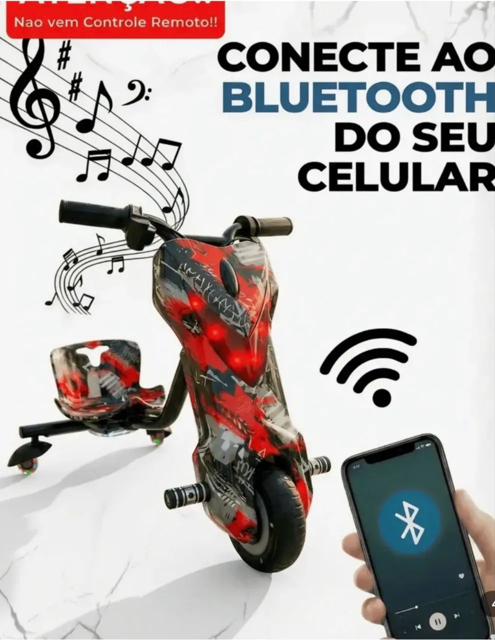 Triciclo elétrico 