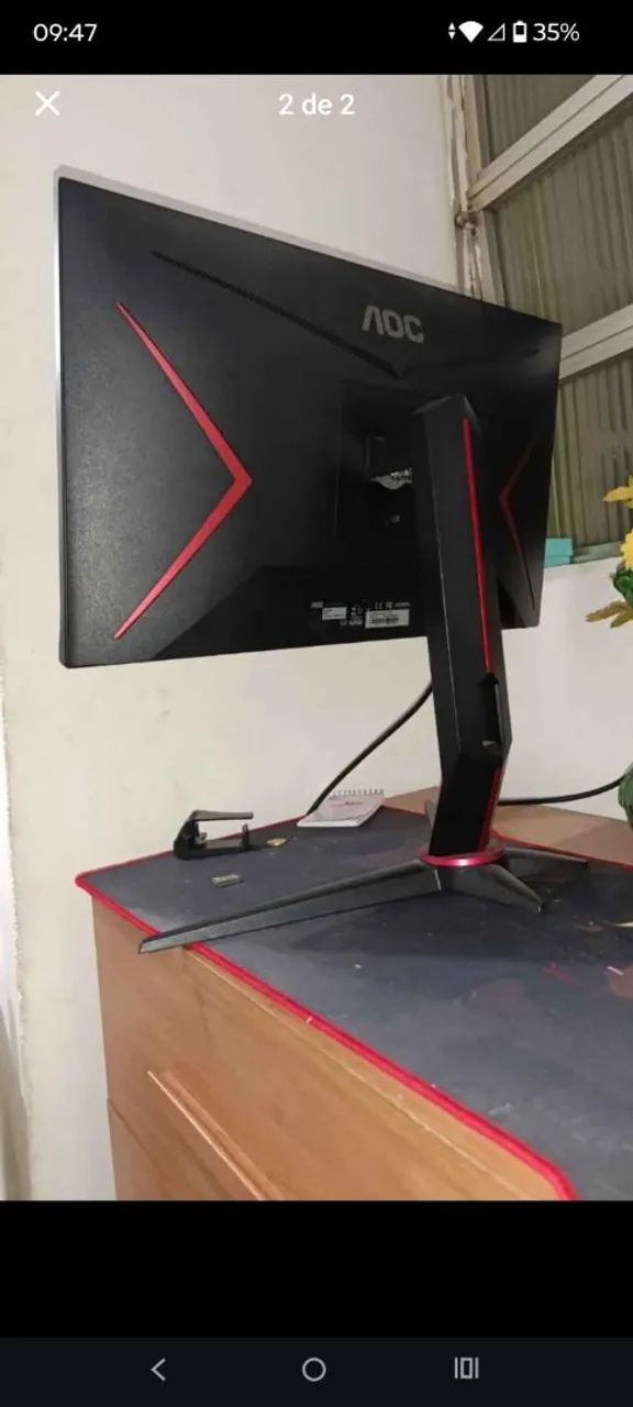Monitor Gamer AOC 165Hz - Foto 2