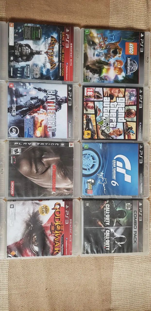Lote com 16 jogos de ps3  - Foto 2