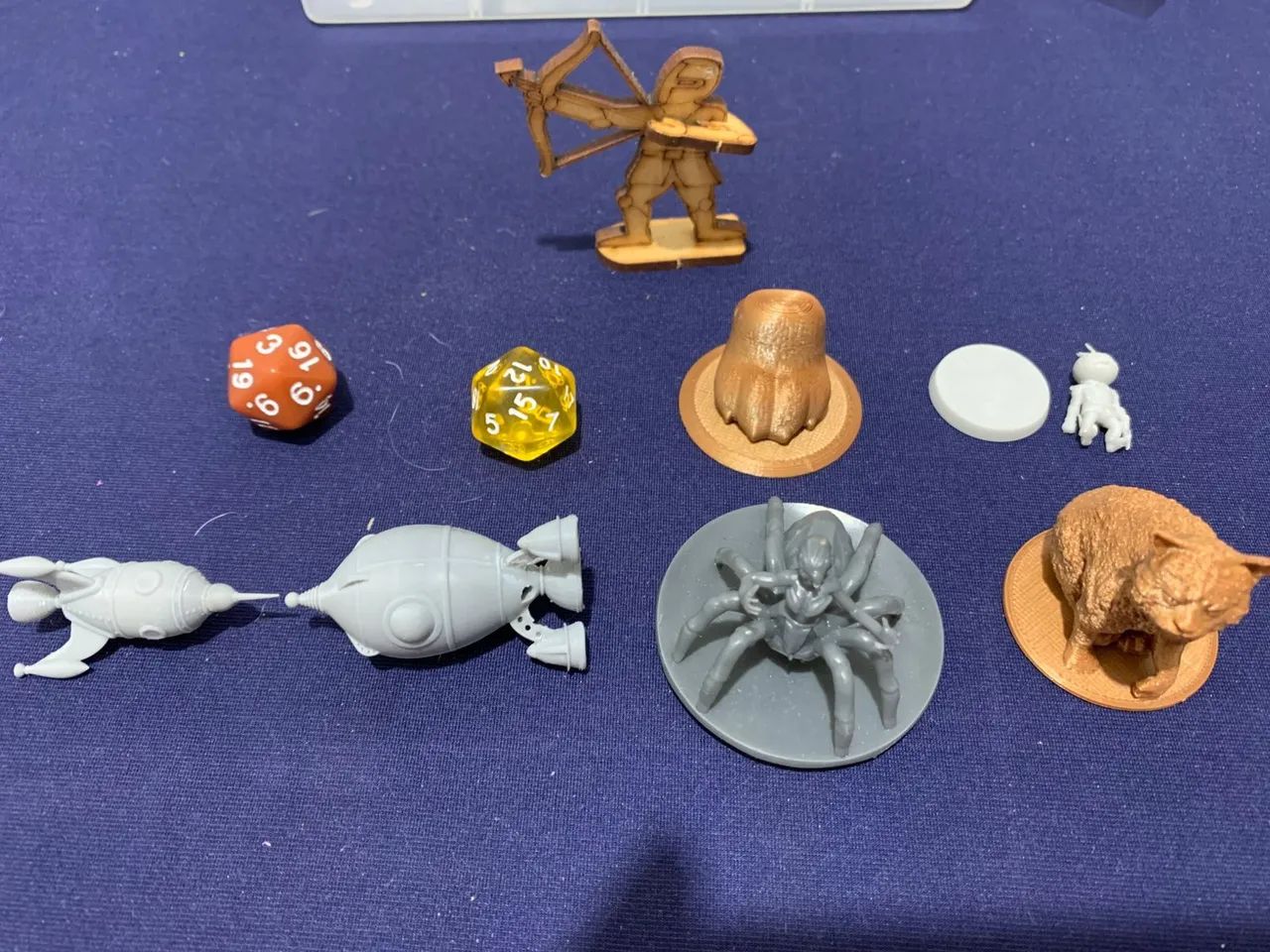 Kit 15 mobílias pintadas em 3d para For The Quest ou RPG + Extras - Foto 4