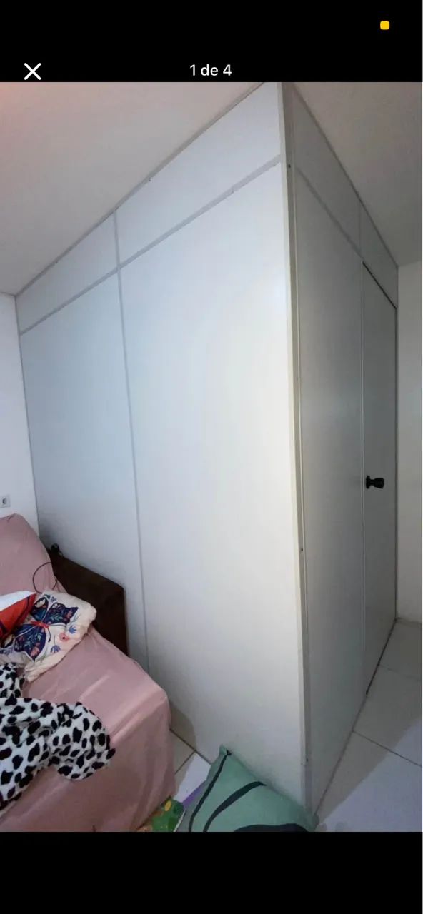 Divisória Eucatex com Porta Usado - Foto 3