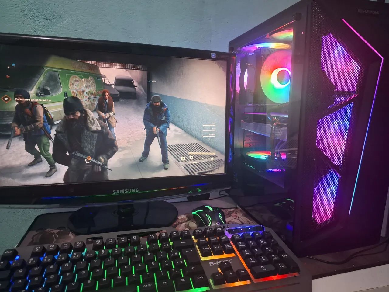 Pc game xeon completo com vários jogos top  - Foto 3