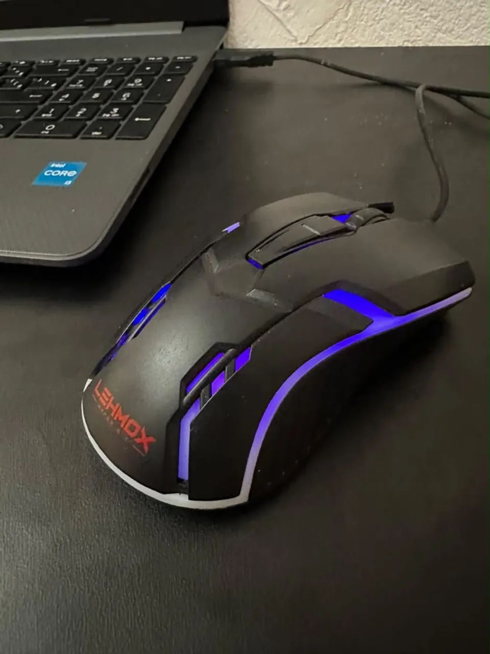 MOUSE GAMER LEHMOX HYPER G1 RGB 3 CORES - Troca de Cor Automática - Novo  - Foto 2