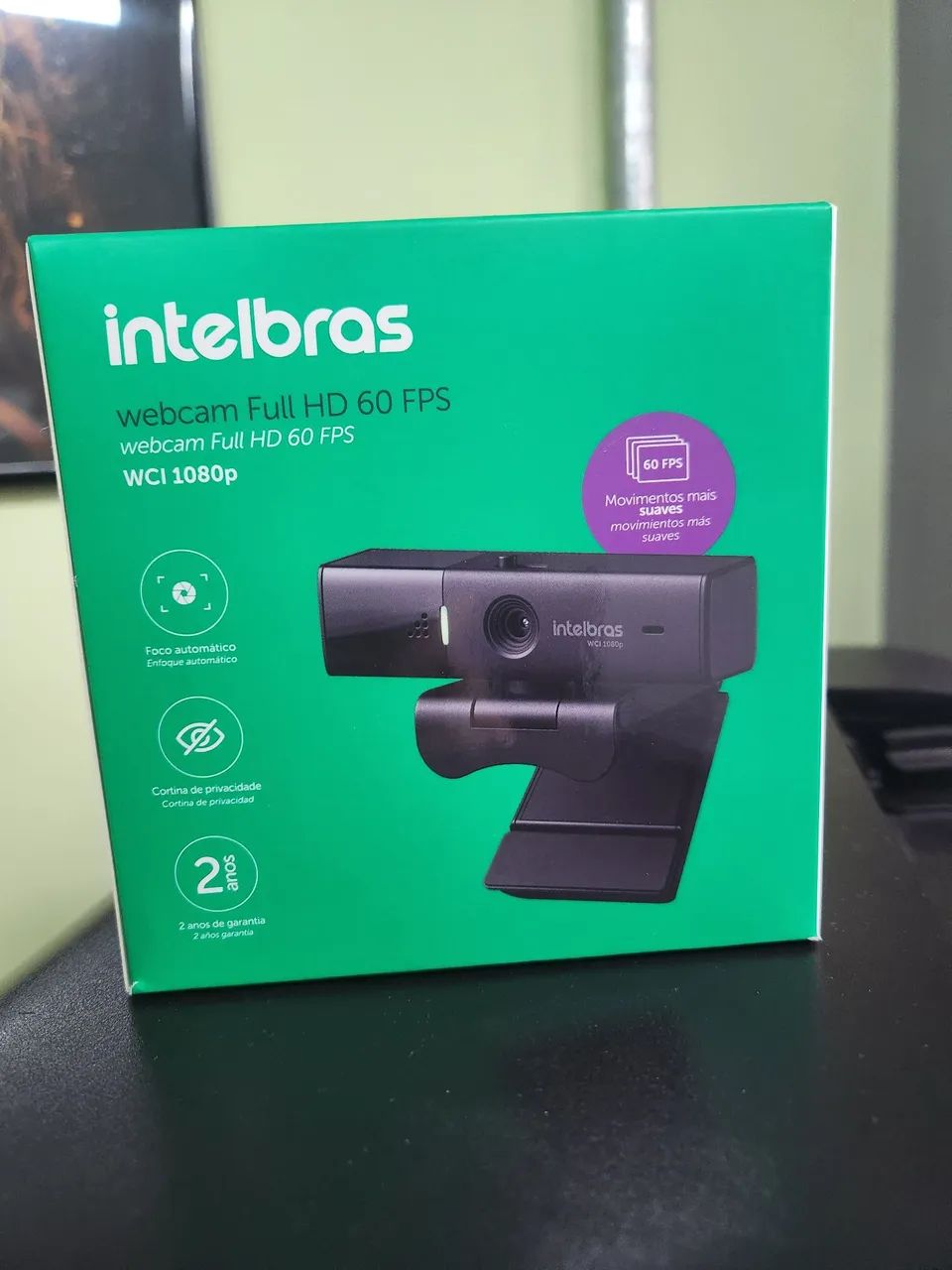 WEB CÂMERA INTELBRAS FULL HD 1080P 60FPS