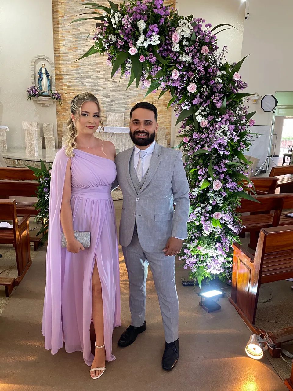 Vestido madrinha lavanda - Foto 4