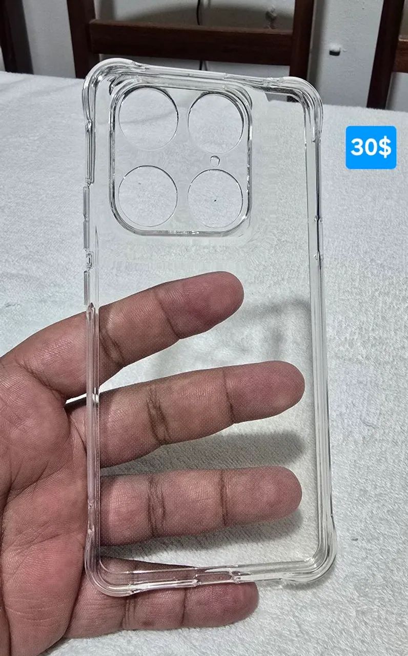 Capinha de celular de silicone transparente do Motorola Signature 