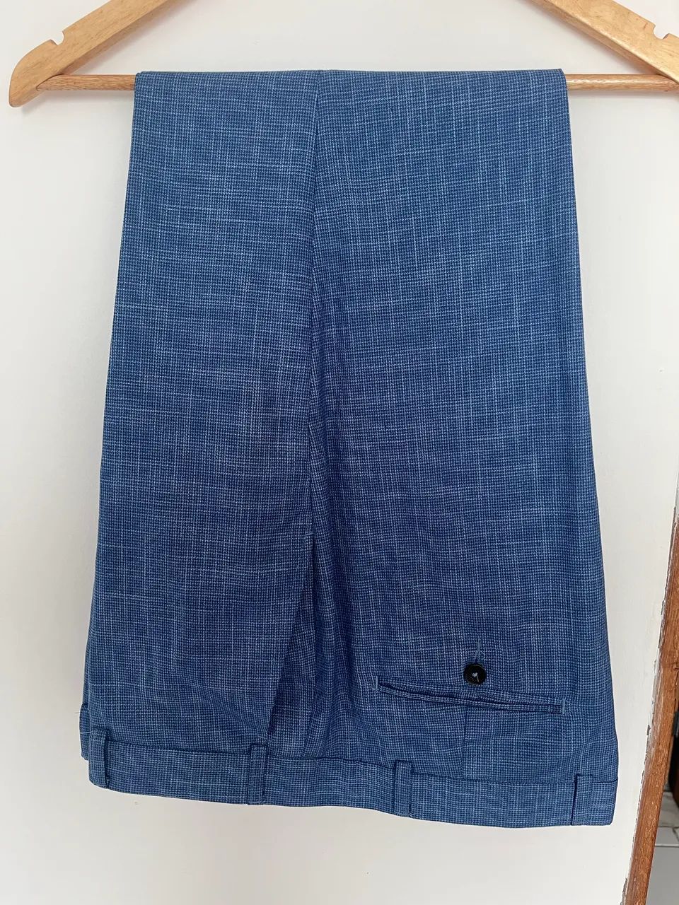 Terno Azul Completo de Poliviscose 