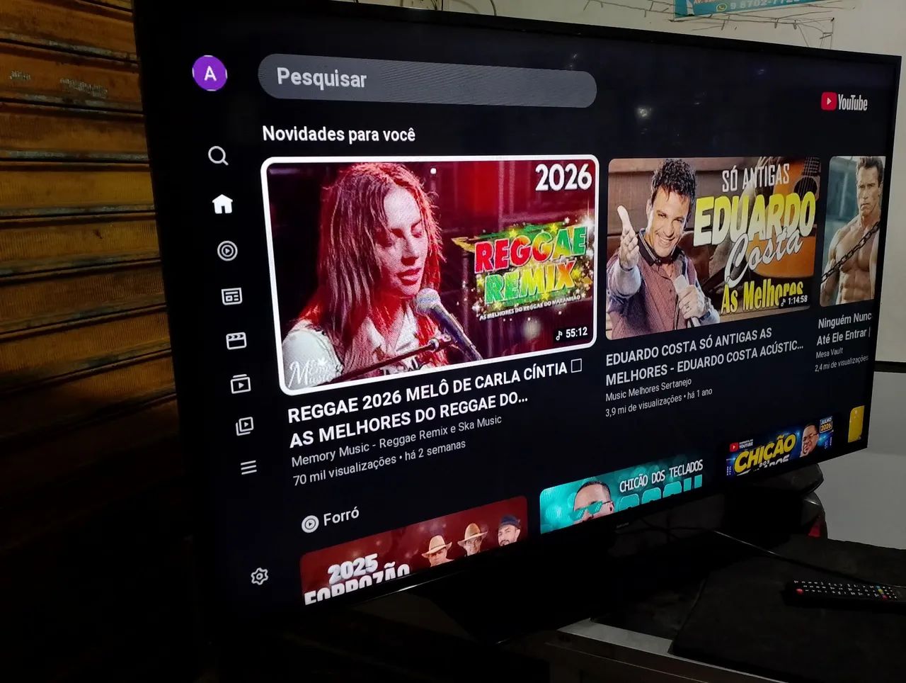 TV SAMSUNG SMART 58 POLEGADAS TODA PERFEITA  - Foto 4