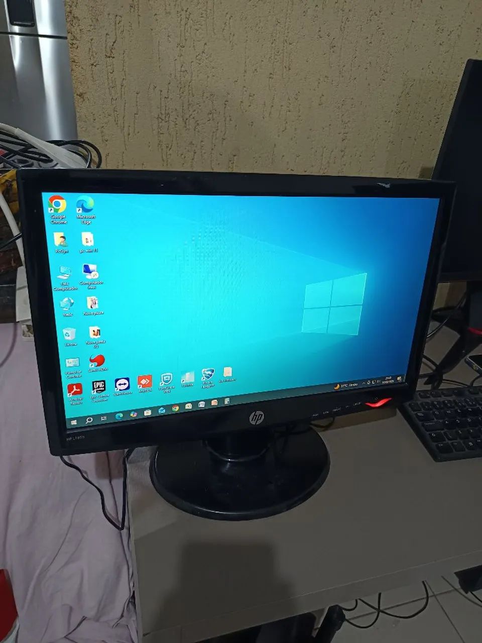 Monitor hp de 19 polegadas  - Foto 2