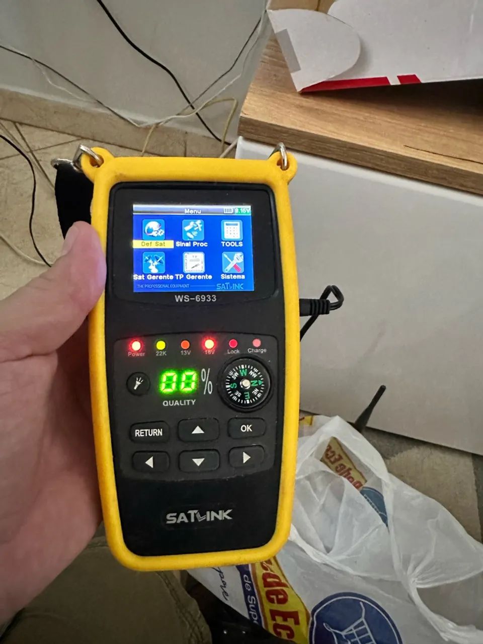 Localizador de satélite Satlink WS-6933 - Foto 4