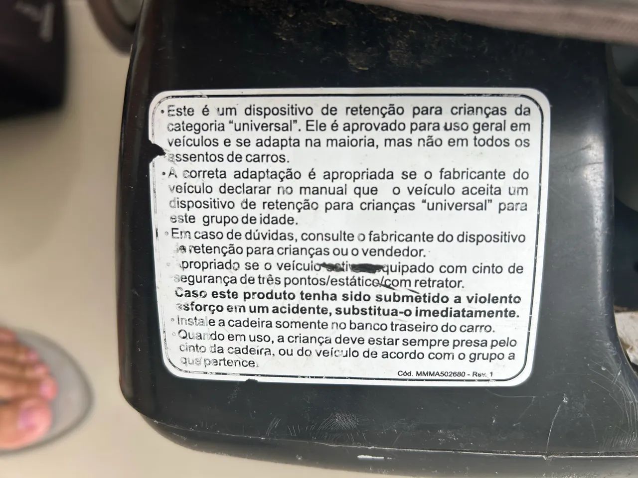 Cadeirinha burigoto de 0 a 13kg  - Foto 2