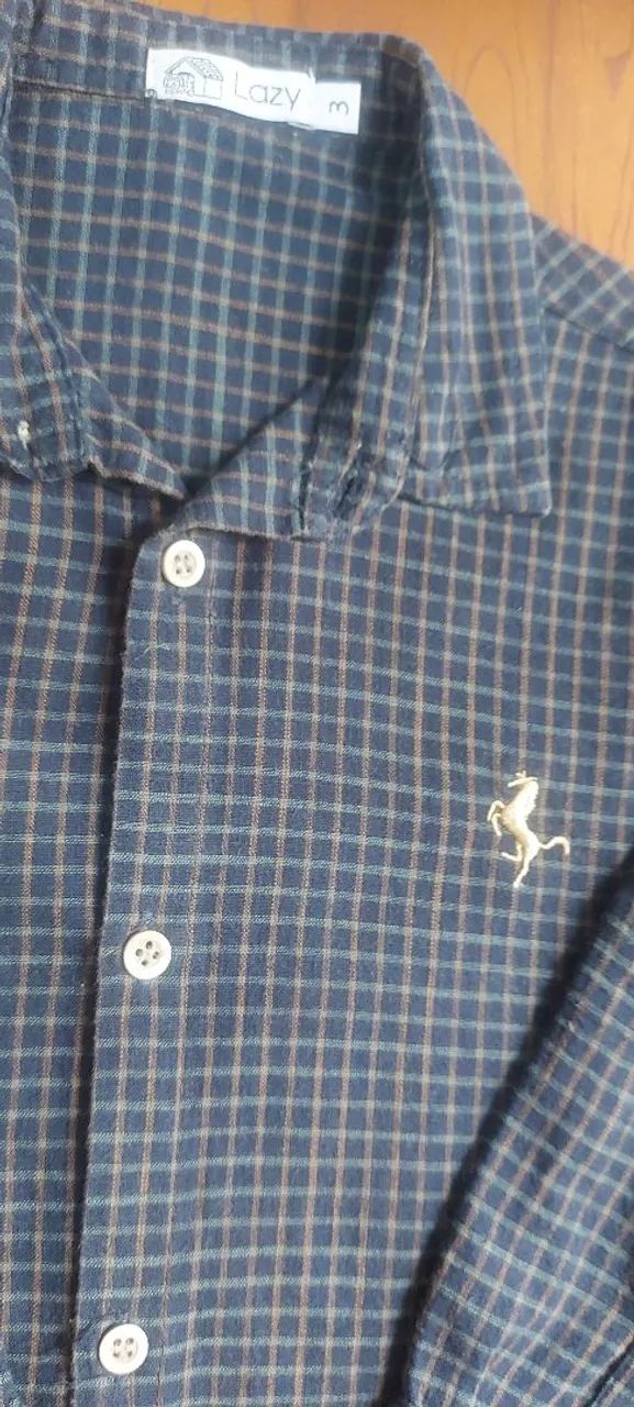 Camisa xadrez Tam 3 - Foto 3