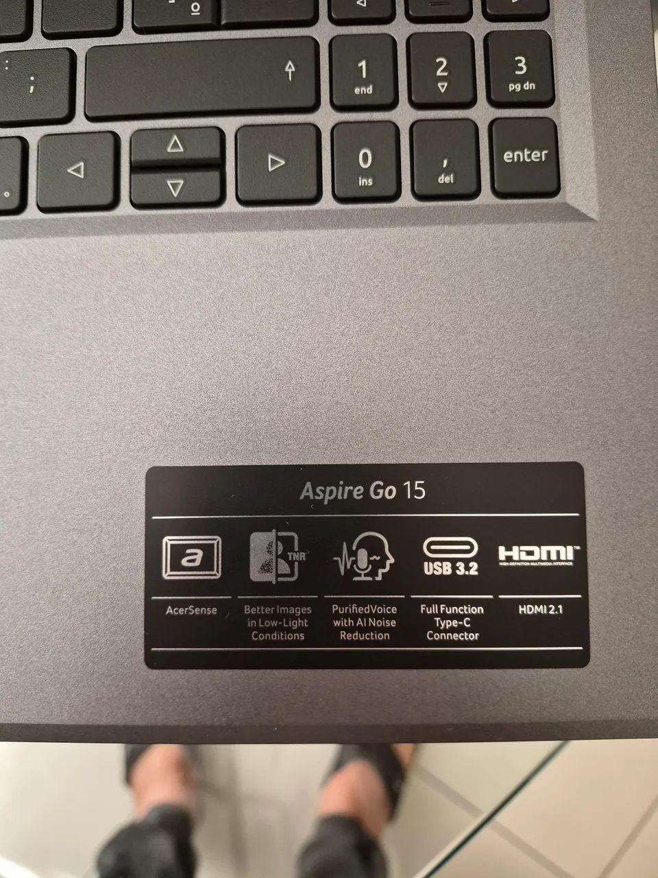 VENDO NOTEBOOK ACER ASPIRW GO 15 NOVO - Foto 3