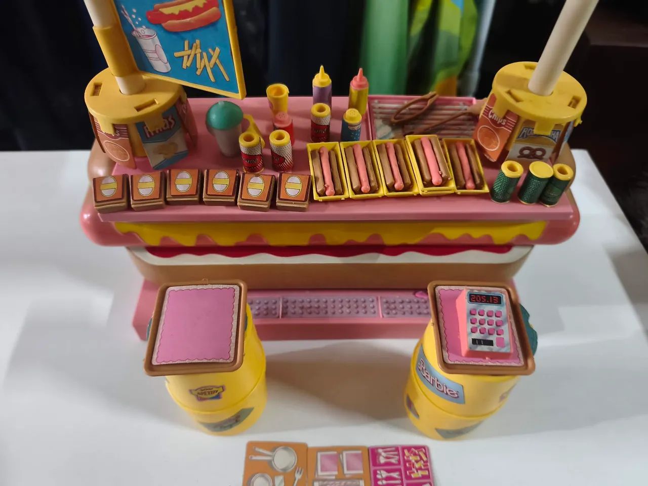 Sanduicheira da Barbie miniatura anos 80 - Foto 2