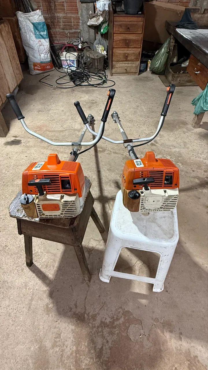 Vendo essas 2 Roçadeiras STHIL 160 - Foto 4
