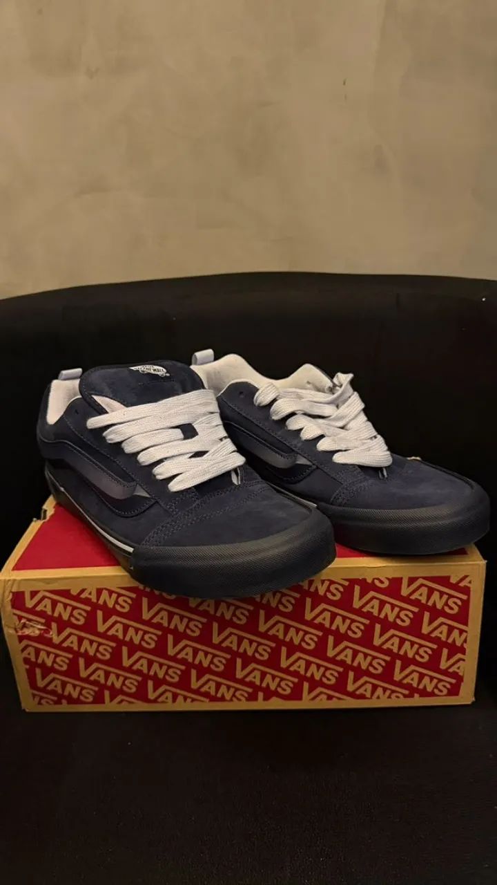 Vans Knu Skool Utility Mono Navy - Foto 4