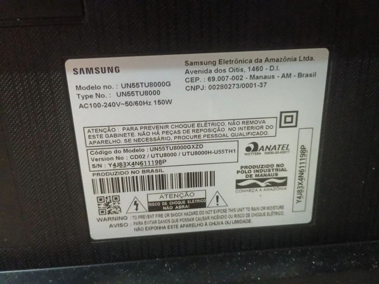 Tv 55 smart 4k pra concerto  - Foto 2