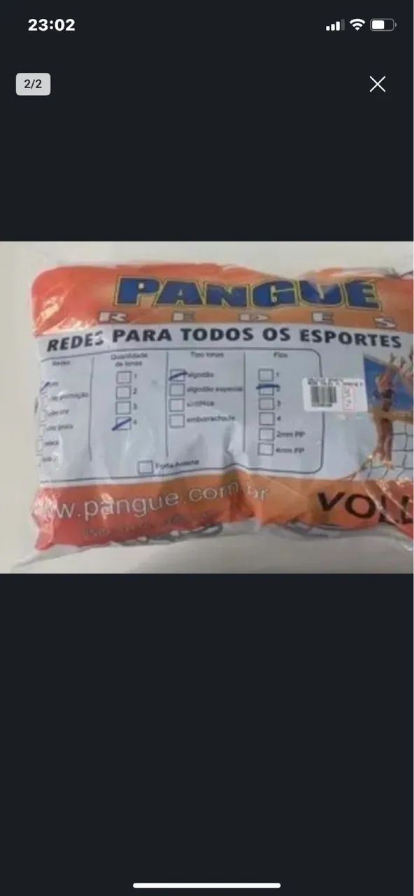 Rede de vôlei  - Foto 2