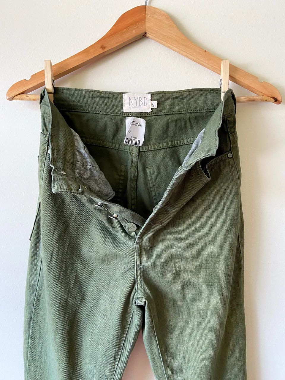 Calça flare verde - N.Y.B.D  - Foto 4