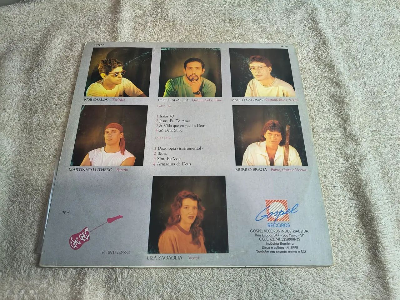 Lp disco de vinil gospel da Banda Complexo J  - Foto 3