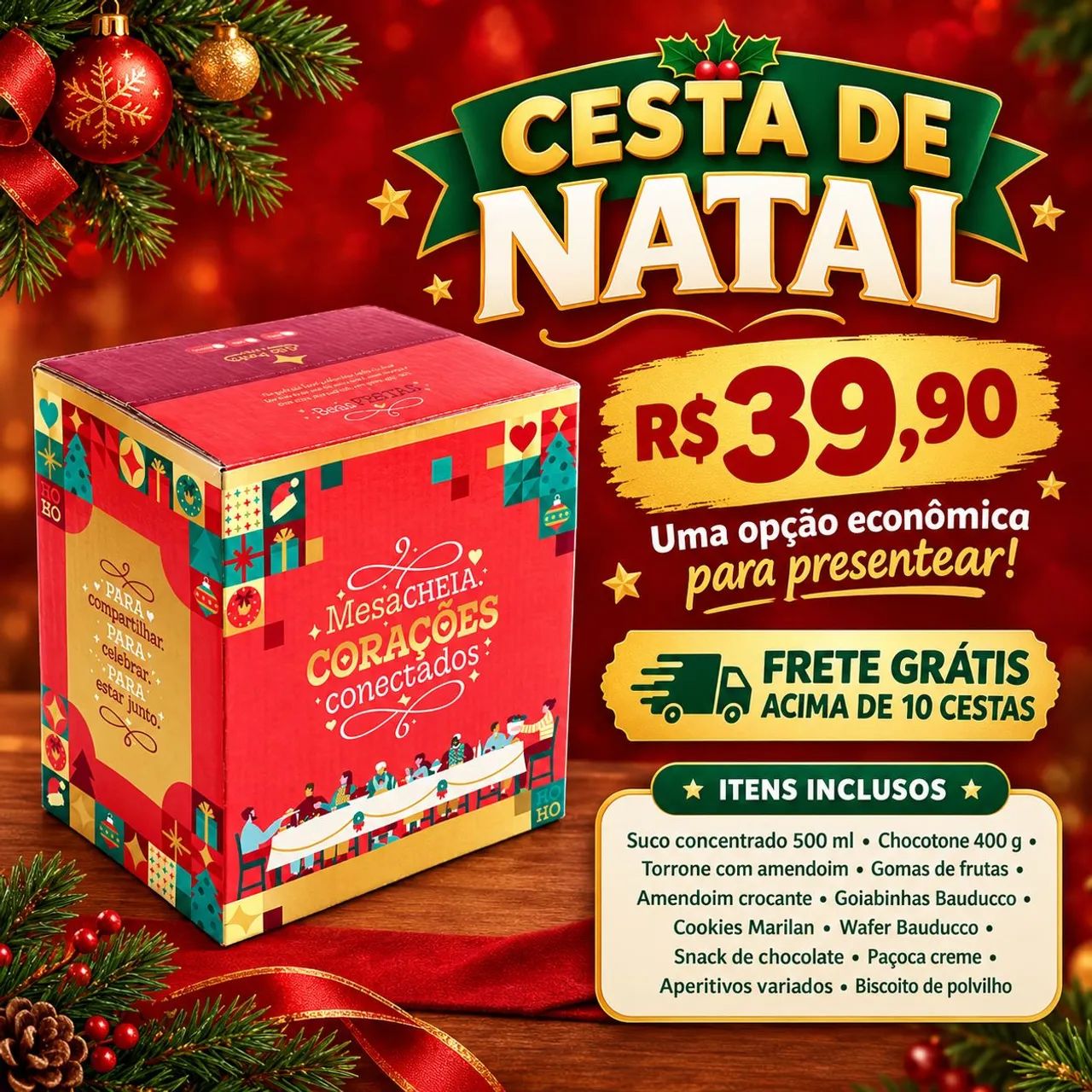 Cesta de Natal 