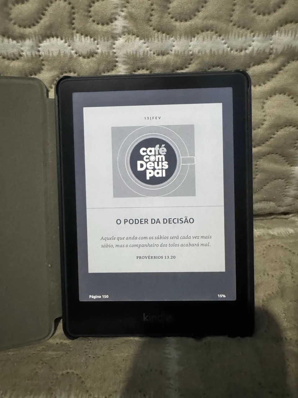 Kindle Paperwhite 11ª geração 16GB + Capa - Tablets e E-Readers