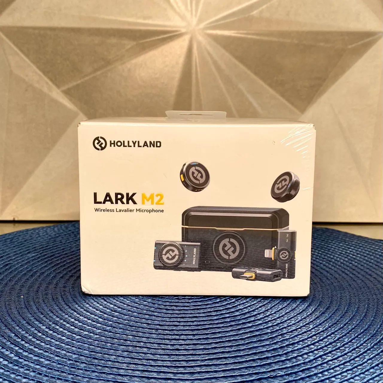 Hollyland Lark M2 - Microfone de Lapela Profissional 