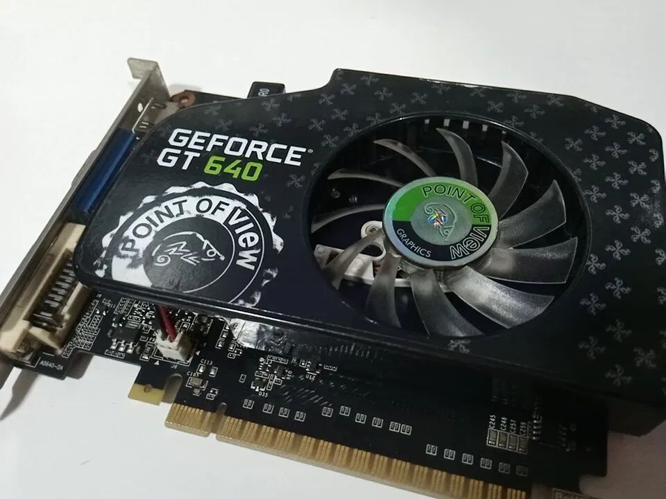 Placa de vídeo Geforce GT 640 Nvidia - Funcionando 100%