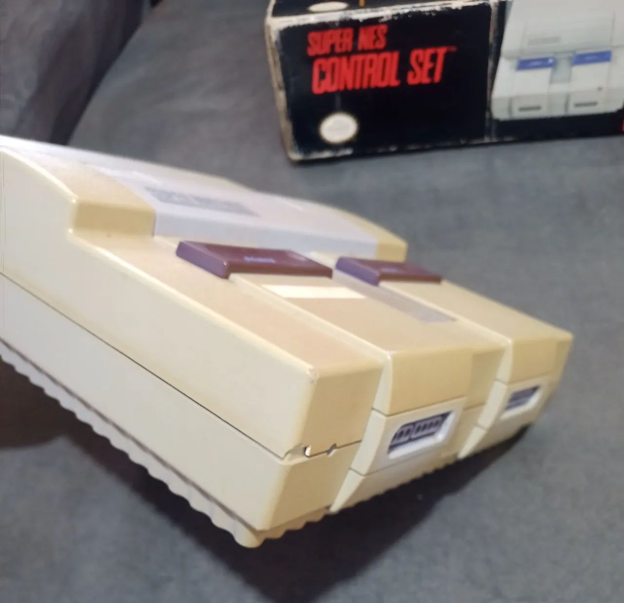 Super Nintendo Nitendo snes com caixa SUCATA - Foto 4