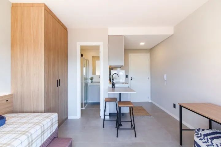 Studio Mobiliado e Equipado na Carvoeira - Foto 4