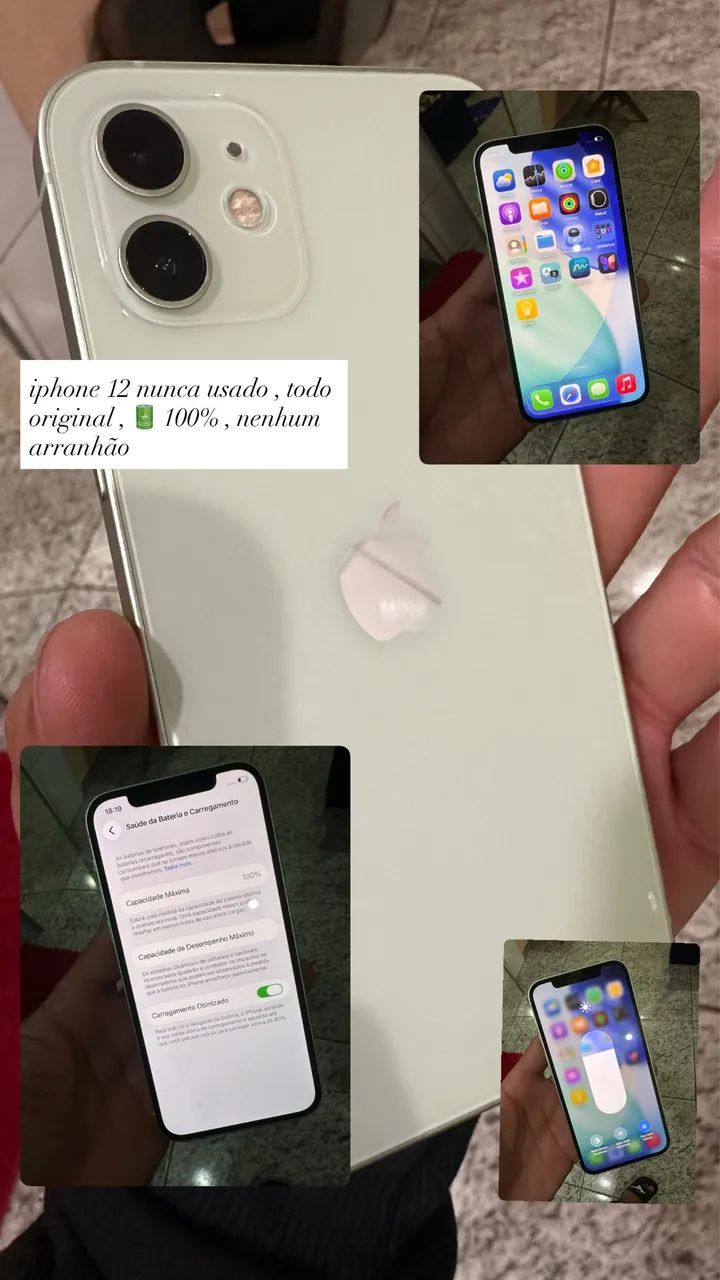 IPHONE 12 ZEROO , TODO ORIGINAL TUDO FUNCIONANDO PERFEITAMENTE  - Foto 2